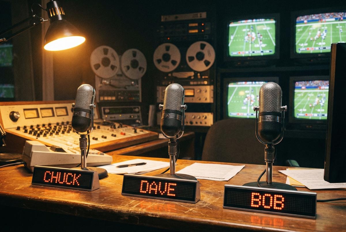 复古广播室内的解说设备 - 好博体育